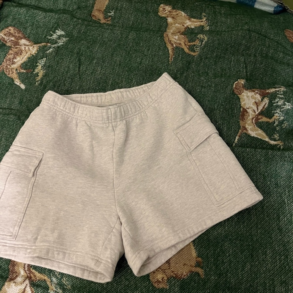 Tna Sweatfleece Cozy Fleece Mega Fit Cargo Shorts